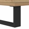 vidaXL Table de chevet ch&ecirc;ne artisanal 40x35x50 cm bois d&rsquo;ing&eacute;nierie