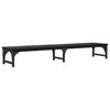 vidaXL Support de moniteur Chêne noir 105 x 23 x 15,5 cm