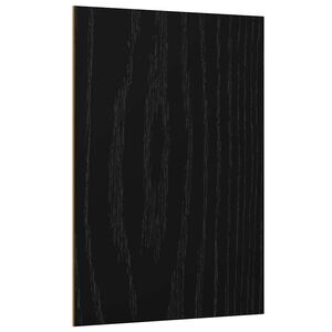 vidaXL Panneaux d&eacute;coratifs 12 pi&egrave;ces Ch&ecirc;ne noir 30 x 42 x 0,27 cm