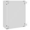 vidaXL Armoire de contr&ocirc;le Gris 47 x 20 x 60 cm Plastic ABS