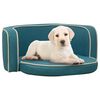 vidaXL Canap&eacute; pliable pour chien Turquoise 76x71x30 cm Coussin lavable