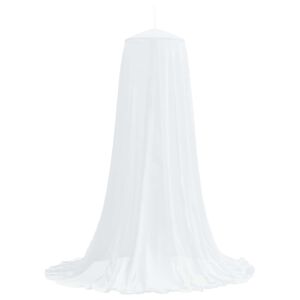 vidaXL Filet anti-moustiques pour lit 156 mailles 3 pcs Blanc