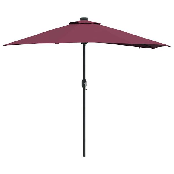 vidaXL Parasol de jardin Bordeaux 294 x 150 x 223 cm
