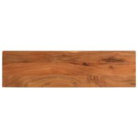 vidaXL Dessus de table 100x30x3,8cm rectangulaire bois massif d'acacia