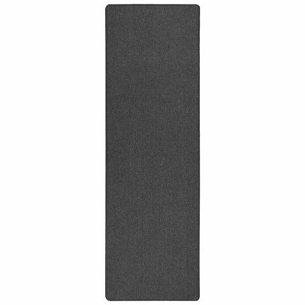 vidaXL Tapis Couloir Gris fonc&eacute; 80 x 500 cm 100% Polypropyl&egrave;ne