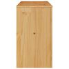 vidaXL Commode Drammen Chêne 111 x 43 x 73,5 cm Bois de pin massif
