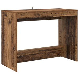 vidaXL Bureau de lit Bois ancien 100 x 45 x 75 cm Bois d'ing&eacute;nierie