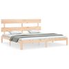 vidaXL Cadre de lit sans matelas bois massif de pin