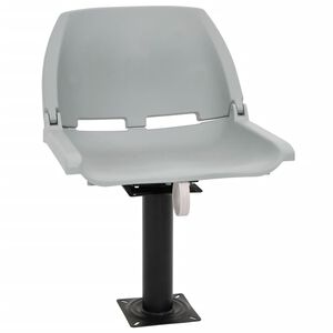 vidaXL Si&egrave;ge de bateau avec pi&eacute;destal pivotant &agrave; 360