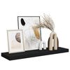 vidaXL &Eacute;tag&egrave;re flottante murale noir 80x23,5x3,8 cm MDF