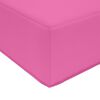 vidaXL Coussin de canap&eacute; d'ext&eacute;rieur Rose 80 x 80 x 8 cm Polyester