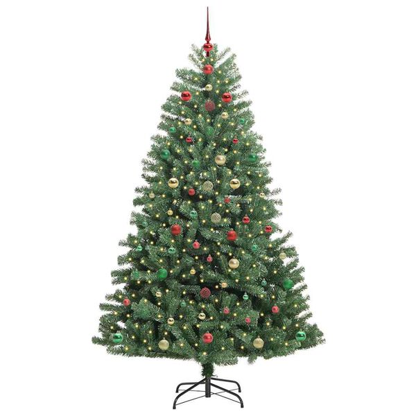 vidaXL Sapin de No&euml;l Artificiel &agrave; Branches Articul&eacute;es Vert 240 cm