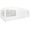 vidaXL Tente de fête Blanc 800 x 400 x 266 cm Polyester et Acier