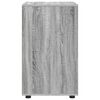 vidaXL Armoire de rangement Gris Sonoma 60 x 48 x 81 cm