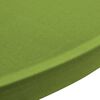 vidaXL Housse de table extensible 2 pcs 70 cm Verte