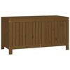 vidaXL Bo&icirc;te de rangement de jardin Marron miel 121x55x64 cm Bois pin