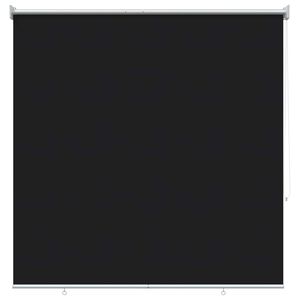 vidaXL Store roulant ext&eacute;rieur protection UV Noir 140 x 230 cm (l x h)