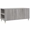 vidaXL Table basse sonoma gris 102x44,5x50 cm bois d'ing&eacute;nierie