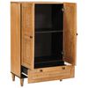 vidaXL Haut Armoire avec tiroir Marron clair 60 x 33 x 100 cm