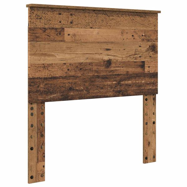 vidaXL T&ecirc;te de lit Bois Ancien 75 cm Bois d'ing&eacute;nierie