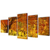 Set de toiles murales imprim&eacute;es &Eacute;rable 100 x 50 cm