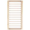 vidaXL Cadre de lit sans matelas 90x200 cm bois massif