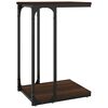 vidaXL Table d'appoint Ch&ecirc;ne marron 40x30x60 cm Bois d'ing&eacute;nierie