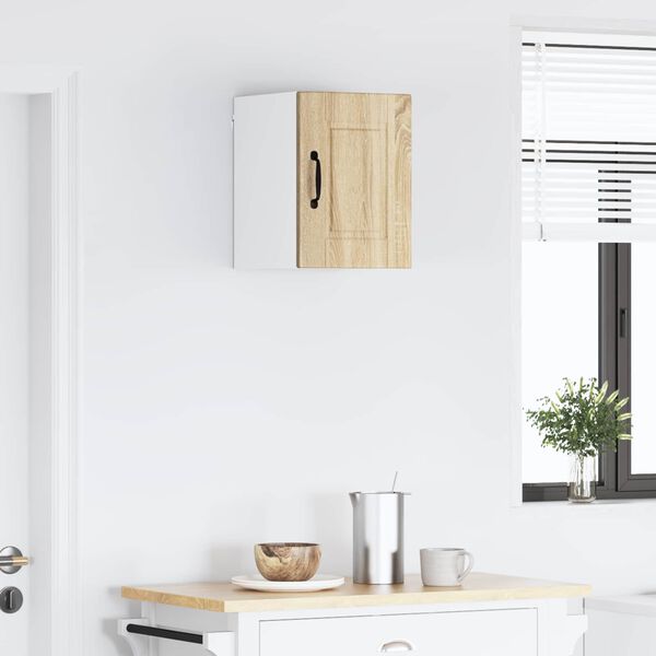 vidaXL Armoire de cuisine avec &eacute;tag&egrave;re Ch&ecirc;ne Sonoma 30 x 31 x 40 cm