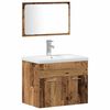 vidaXL Ensemble de mobilier de salle de bain Bois d'ing&eacute;nierie