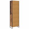 vidaXL Armoires Hautes 2 pcs Bois Ancien 60 x 36 x 300 cm