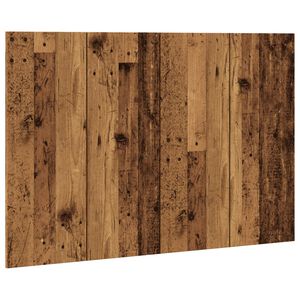 vidaXL T&ecirc;te de lit vieux bois 120x1,5x80 cm bois d'ing&eacute;nierie