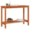 vidaXL Table console Brun Cir&eacute; 110 x 40 x 80 cm Pin massif