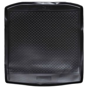 vidaXL Tapis de coffre Noir Caoutchouc