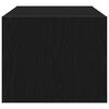 vidaXL Meubles TV 2 pcs ch&ecirc;ne noir 60x31x25,5 cm bois d'ing&eacute;nierie