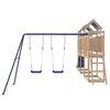 vidaXL Aire de jeux d'ext&eacute;rieur bois de pin massif