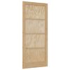 vidaXL Porte int&eacute;rieure Naturel 93 x 211 cm Contreplaqu&eacute;