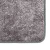 vidaXL Tapis lavable gris 400x300 cm
