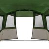 vidaXL Tente de hayon pour caravane avec toit Vert 352 x 250 x 240 cm