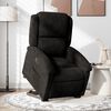 vidaXL Fauteuil inclinable électrique noir velours