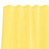 vidaXL Rideaux en voile avec passe-tringles 2 pcs jaune