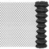 vidaXL Cl&ocirc;ture &agrave; mailles Acier 15 x 1,5 m Gris