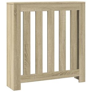 vidaXL Cache-radiateur ch&ecirc;ne sonoma 78x20x82 cm bois d'ing&eacute;nierie