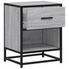 vidaXL Tables de chevet 2 pcs sonoma gris 40x31x50 cm bois ing&eacute;nierie