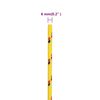 vidaXL Corde de bateau Jaune 6 mm 500 m Polypropyl&egrave;ne