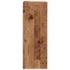 vidaXL Armoire murale suspendue vieux bois 69,5x32,5x90 cm