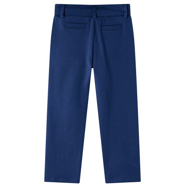 Pantalons pour enfants avec cordon de serrage bleu marine 116