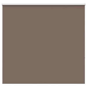 vidaXL Store enrouleur occultant caf&eacute; 145x150cm largeur du tissu