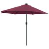 vidaXL Parasol de jardin Bordeaux 294 x 150 x 224 cm