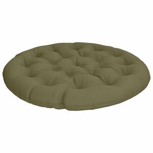 vidaXL Coussin de chaise Papasan VIANEN 100 % polyester Vert olive