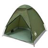 vidaXL Tente de camping &agrave; d&ocirc;me 2 personnes vert olive imperm&eacute;able